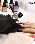 FAVAI Hot 12 Colors Airbrush Gel Nail Polish Air Gel Set - Spring Summer Collection 12*10ml