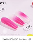 FAVAI Vernis Gel Airbrush pour Ongles - (