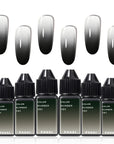 FAVAI Esmalte de Uñas en Gel Aerógrafo Set Air Gel - (