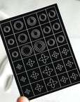 32 Hojas de Esténcil para Arte de Uñas Francesas de Aerógrafo – Estilo A+B+C 32 PCS