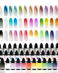 FAVAI 36 Farben Airbrush-Gel-Nagel-Air-Gel-Set – Combo Hot-12+Ice+Aurora-Kollektion, 3 Packungen 12 x 10 ml