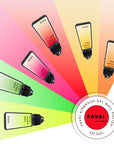 FAVAI 6色噴槍凝膠指甲油 Air Gel 套裝 - 螢光系列 (