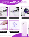 FAVAI Airbrush Gel Air Gel Nail Cleaner Professional Cleaning Solution 200ml/7.04fl.oz