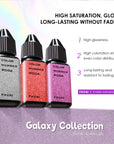 FAVAI 6 Colors Airbrush Gel Nail Polish Air Gel Set - Galaxy Collection (