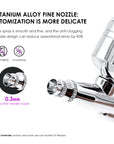 FAVAI Airbrush Gel & Airbrush compressor Pro Combo | Hot-12 Collection + Dual-Mode compressor
