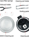 FAVAI Airbrush Glass Cleaning Pot