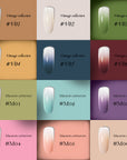 FAVAI Selección 24 Colores Esmalte de Uñas en Gel Aerógrafo Set de Gel Aire - Colección Caliente 24*10ml