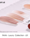 FAVAI 噴槍凝膠指甲油 空氣凝膠 - (