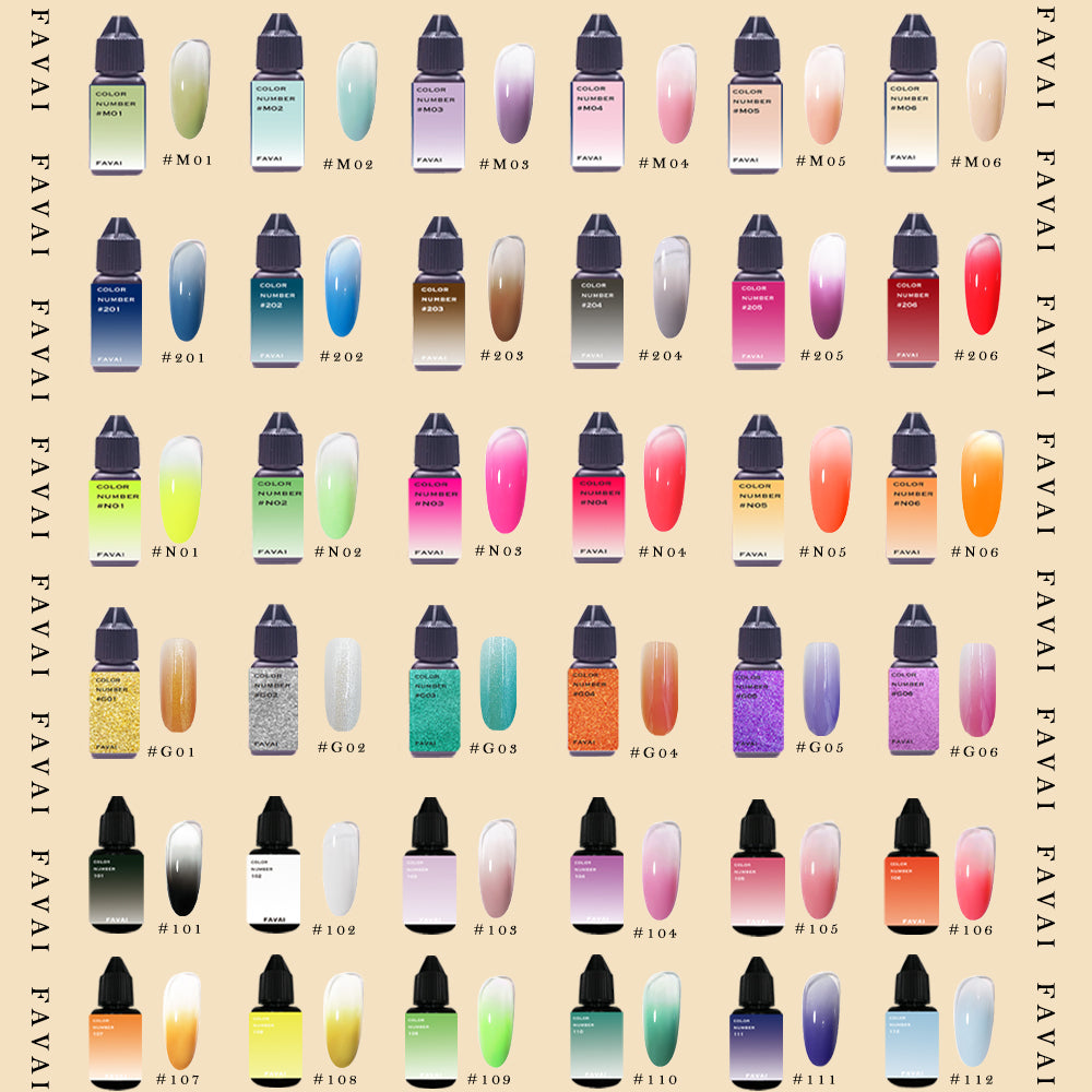COLLECTION MYSTÈRE 6 Couleurs Au Hasard 6*15ml