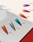 FAVAI 6 Colors Airbrush Gel Nail Polish Kit Galaxy Collection 6*15ml