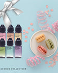 FAVAI 6 Colors Airbrush Gel Nail Polish Set - Macaron Collection (