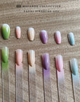FAVAI 6 Colors Airbrush Gel Nail Polish Set - Macaron Collection (