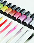 FAVAI The Signature HOT-12 Collection Airbrush Gel Nail Polish Air Gel Set 12*15ml