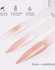 FAVAI Vernis Gel Airbrush pour Ongles - (
