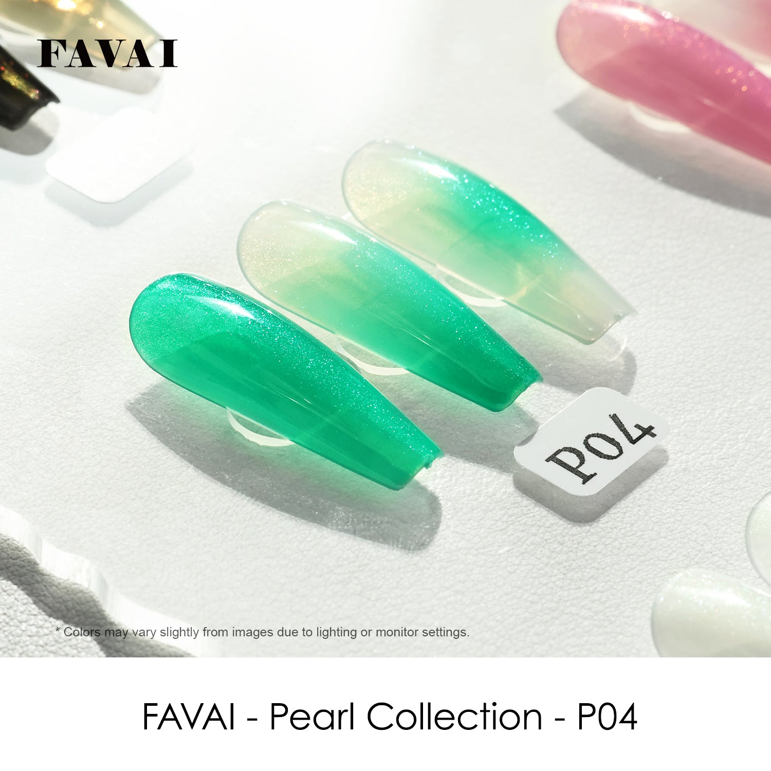 FAVAI カスタム 12色見本カード