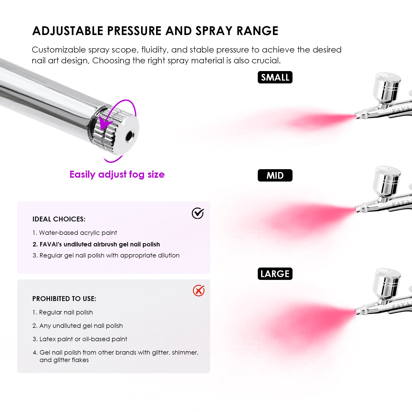 Combo de Gel y Compresor de Aerógrafo FAVAI | Colección Hot-12 + Compresor de Doble Modo