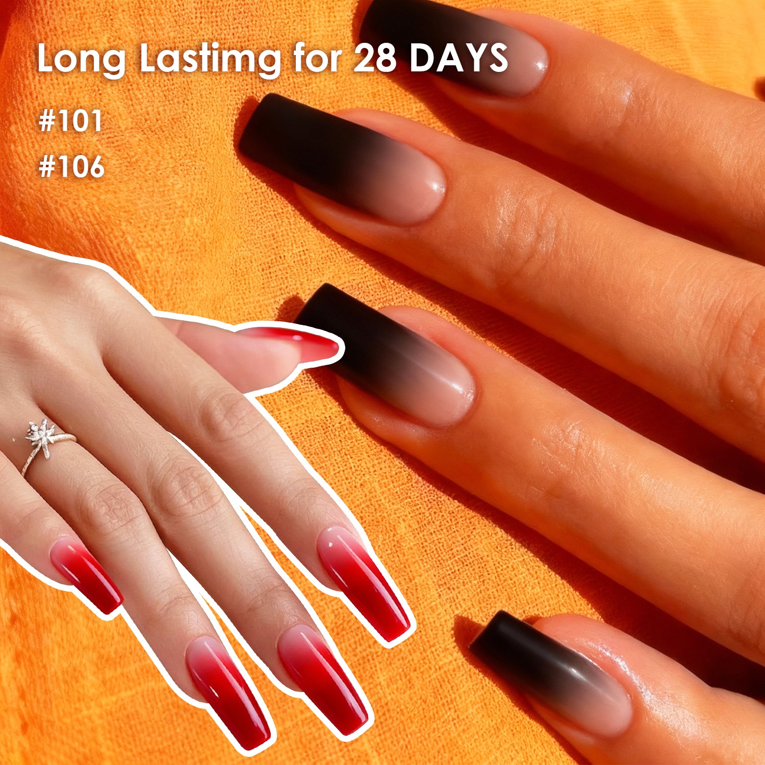 FAVAI Hot 12 Colores Esmalte de Uñas en Gel Aerógrafo Set de Aire - Colección Primavera Verano 12*10ml