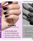 FAVAI Selection 24 Colors Airbrush Gel Nail Polish Air Gel Set - Hot Collection 24*10ml